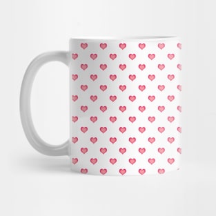 Cute pink heart pattern Mug